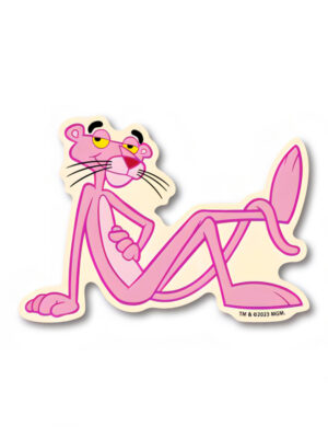 Cross Legged - Pink Panther Official Sticker