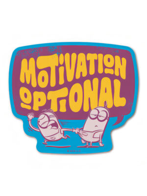 Motivation Optional - Minion Official Sticker