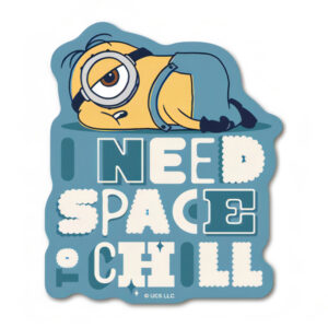 I Need Space - Minion Official Sticker
