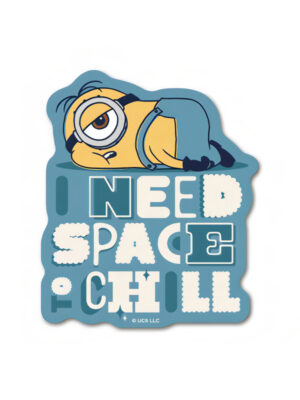 I Need Space - Minion Official Sticker