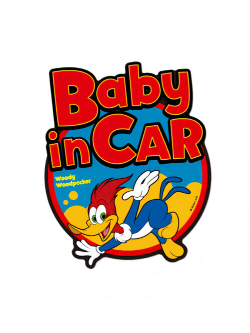 Baby In Car - Looney Tunes Official Sticker