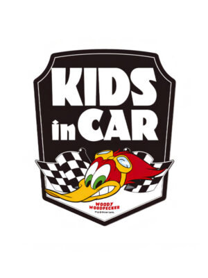 Kids In Car - Looney Tunes Official Sticker