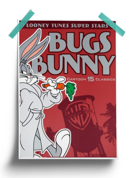 Bugs Bunny Super Star - Looney Tunes Official Poster