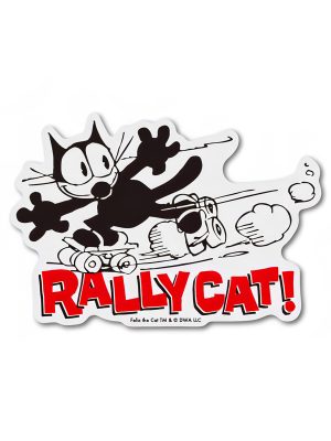 Rally Cat - Felix The Cat Official Sticker