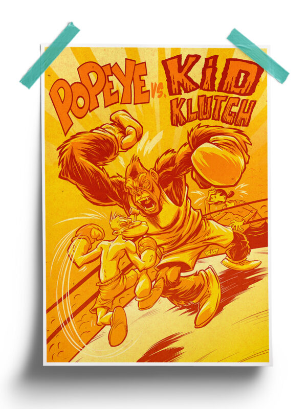 Popeye Vs Kid Klutch | Popeye Poster