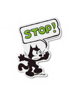 Stop - Felix The Cat Official Sticker