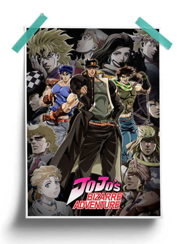 Jojo's Bizzare Adventures Official Poster