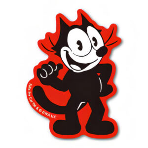 Red - Felix The Cat Official Sticker