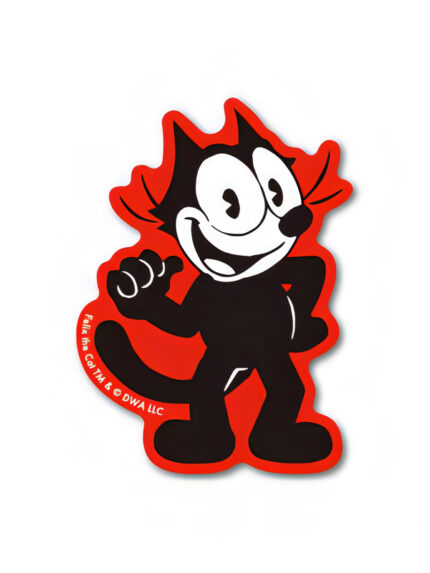 Red - Felix The Cat Official Sticker