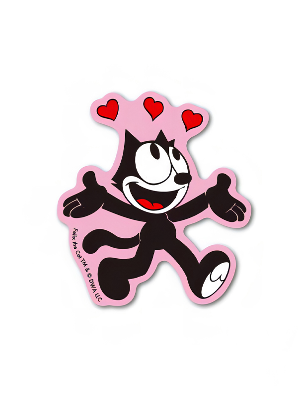 Love In Air - Felix The Cat Official Sticker