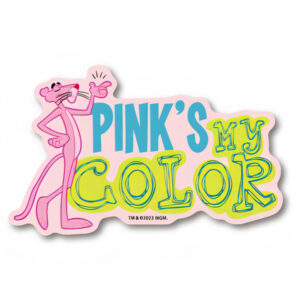 Pink's My Color - Pink Panther Official Sticker