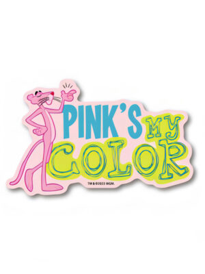 Pink's My Color - Pink Panther Official Sticker
