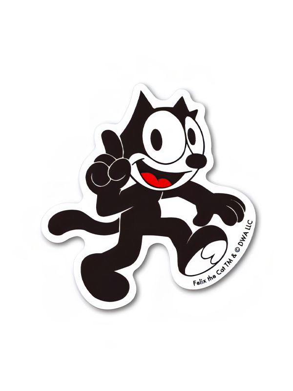 Hopping - Felix The Cat Official Sticker