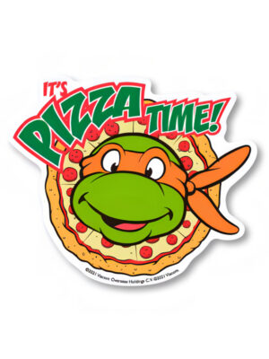 It's Pizza Time - Teenage Mutant Ninja Turtles Official Sticker