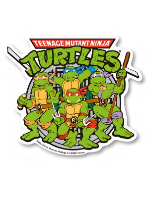 Heroic Pose- Teenage Mutant Ninja Turtles Official Sticker