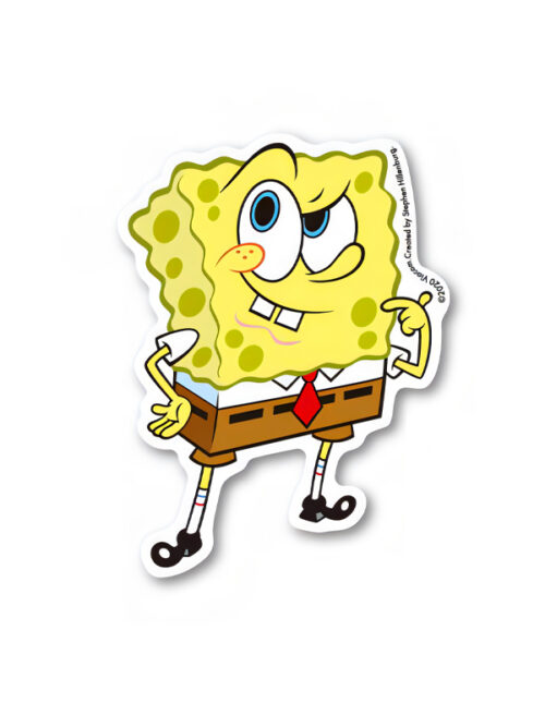 Thinking - Spongebob Squarepants Official Sticker