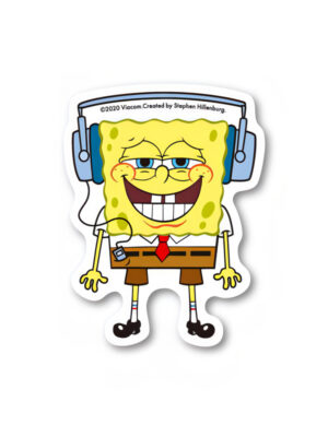Music - Spongebob Squarepants Official Sticker