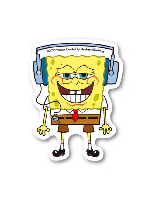 Music - Spongebob Squarepants Official Sticker