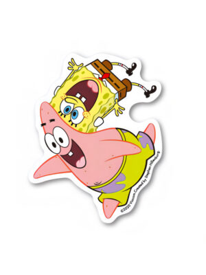 Patric And Bob - Spongebob Squarepants Official Sticker