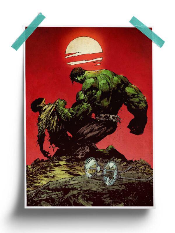 Banner Killer - Hulk Marvel 80th Anniversary Poster