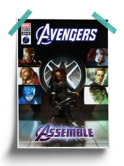 Avengers Assemble - Infinity Saga Cover Poster
