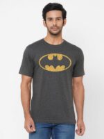 Batman Retro Logo T Shirt Model 600x800