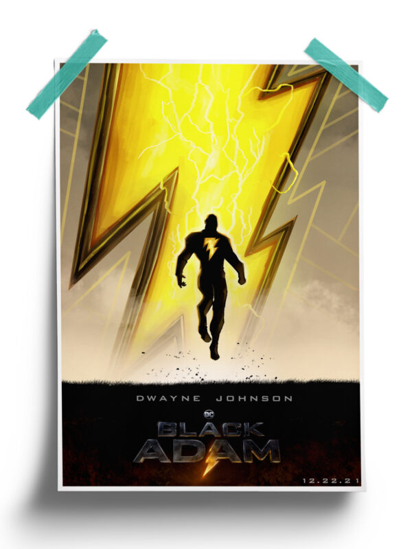 Recharge - Black Adam Poster