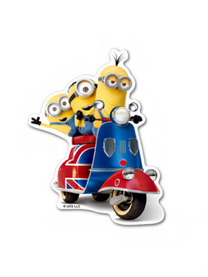 Scooter Ride - Minion Official Sticker