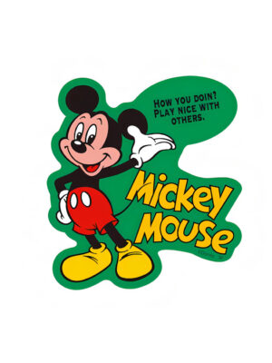 Play Nice - Mickey Mouse Official Sticker