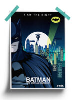 Batman Comic Art Poster