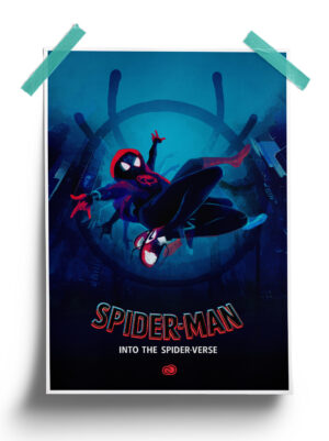 Spiderman Into The Spider-verse Official Poster