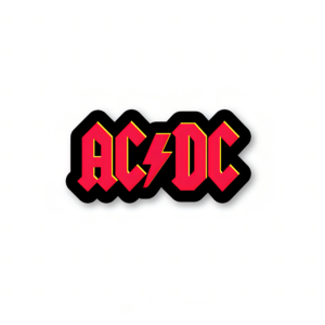 Ac Dc Band Sticker