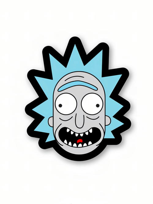Rick – Rick And Morty Official Sticker