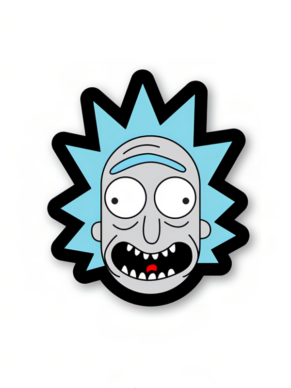 Rick - Rick And Morty Official Sticker