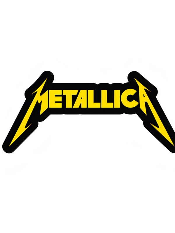 Metallica Band Sticker