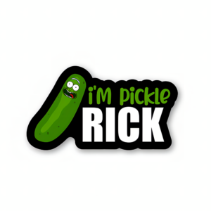 I'm Pickle Rick - Rick And Morty Official Sticker