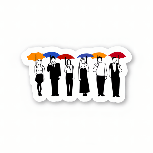 F.R.I.E.N.D.S – Friends Official Sticker F.R.I.E.N.D.S – Friends Official Sticker