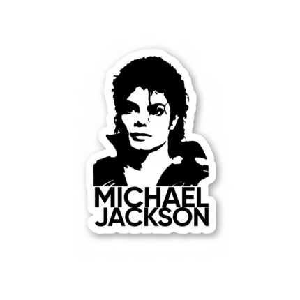 Michael Jackson Portrait Sticker