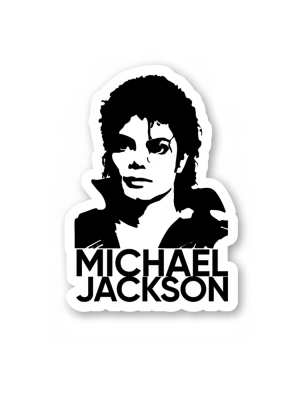 Michael Jackson Portrait Sticker