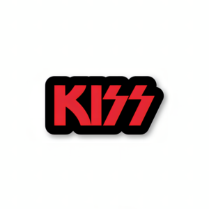 Kiss Rock Band Sticker