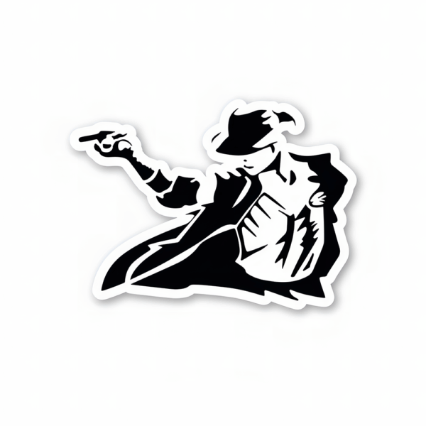 Michael Jackson Dancing Sticker