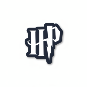 Harry Potter Abbreviation Hp - Harry Potter Official Sticker
