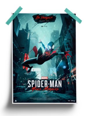 Spiderman Miles Morales Poster