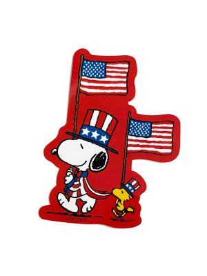 American Independance Day - Peanuts Official Sticker