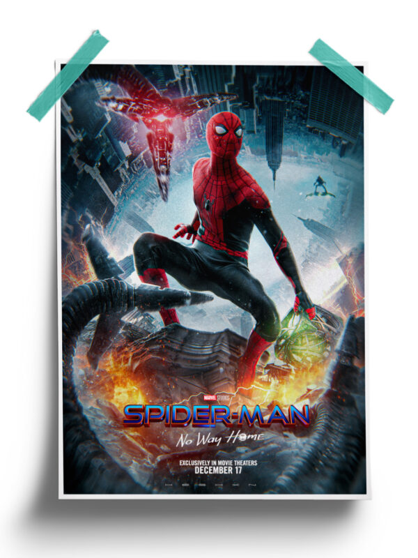 Spider-man No Way Home Official Poster