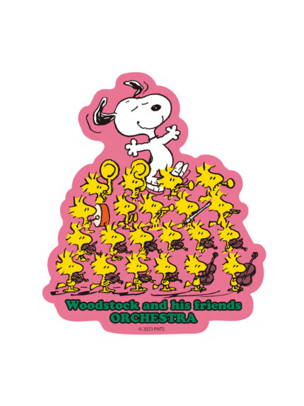 Woodstock And His Friends - Peanuts Official Sticker