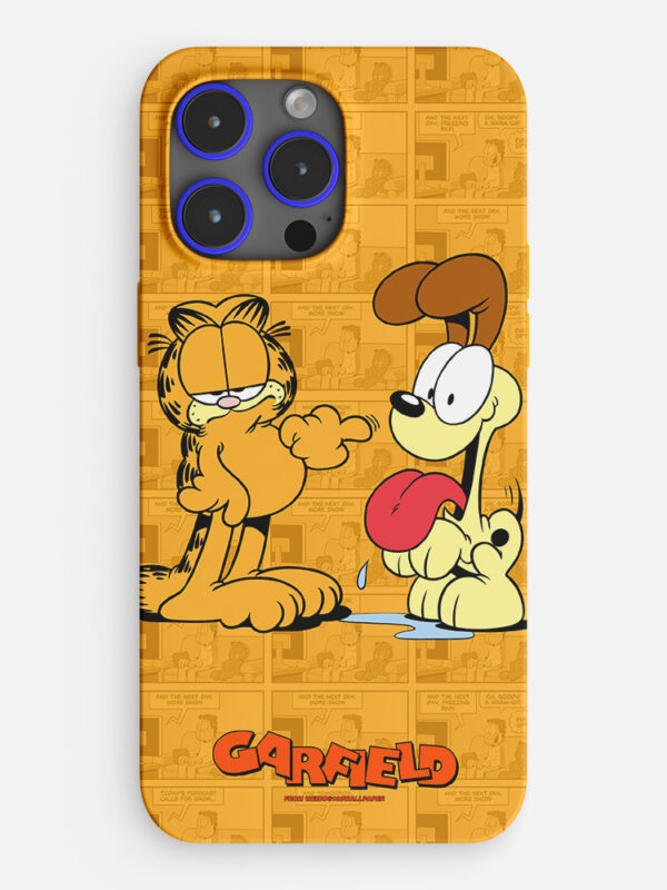 Orange Garfield Mobile Cover | Tough Phone Cases , Case - Glossy & Matte