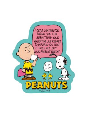 Rejection - Peanuts Official Sticker