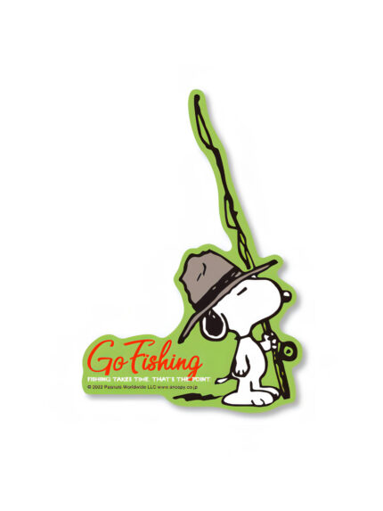 Go Fishing - Peanuts Official Sticker
