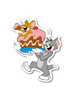 Birthday Cake - Tom And Jerry Official Sticker